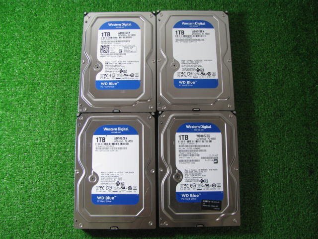 KA4358/3.5インチHDD 4台/WD 1TB_画像1