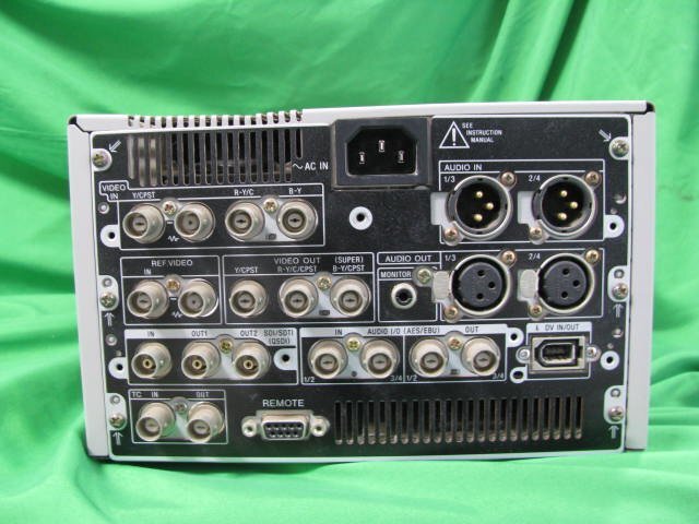 KA4382/DVCAMレコーダー/SONY DSR-1500A_画像8