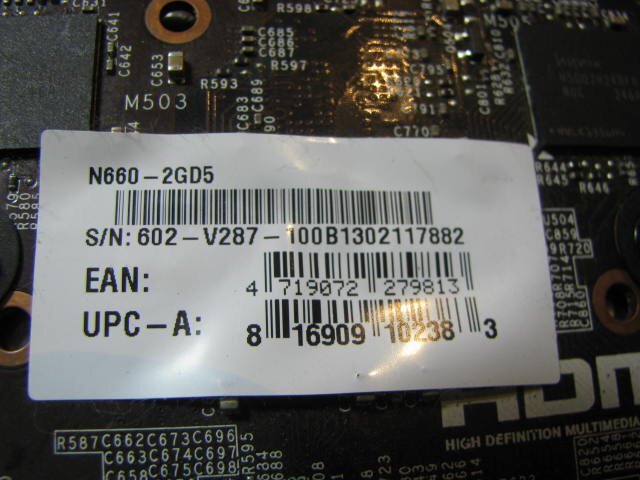 KA4365/グラフィックカード 2個/msi N650GTX,N660の画像9