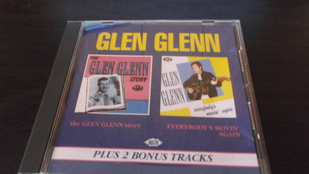 GLEN GLENN 2 in 1 CD plus 2 bonus tracks ACE グレン・グレン ロカビリーの画像1