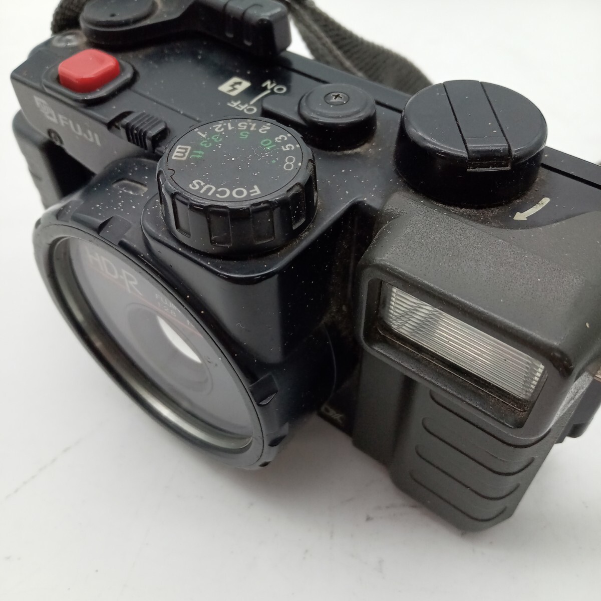 大村2月No.15 カメラ RICOH PENTAX Panasonic FUJI 4点まとめて 動作未確認 ビデオカメラ フィルムカメラ ブラック の画像6