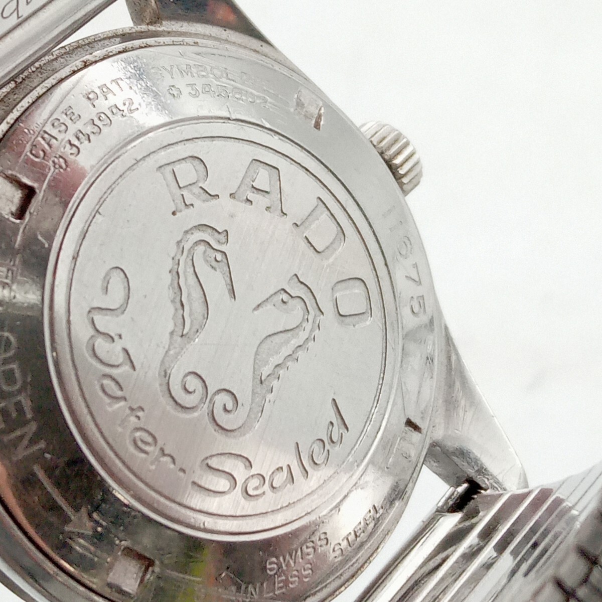 曽我部3月No.158 腕時計 RADO ラドー ll675 自動巻き 動作未確認 シルバー系 ゴールデンホース デイ ブランド時計の画像6