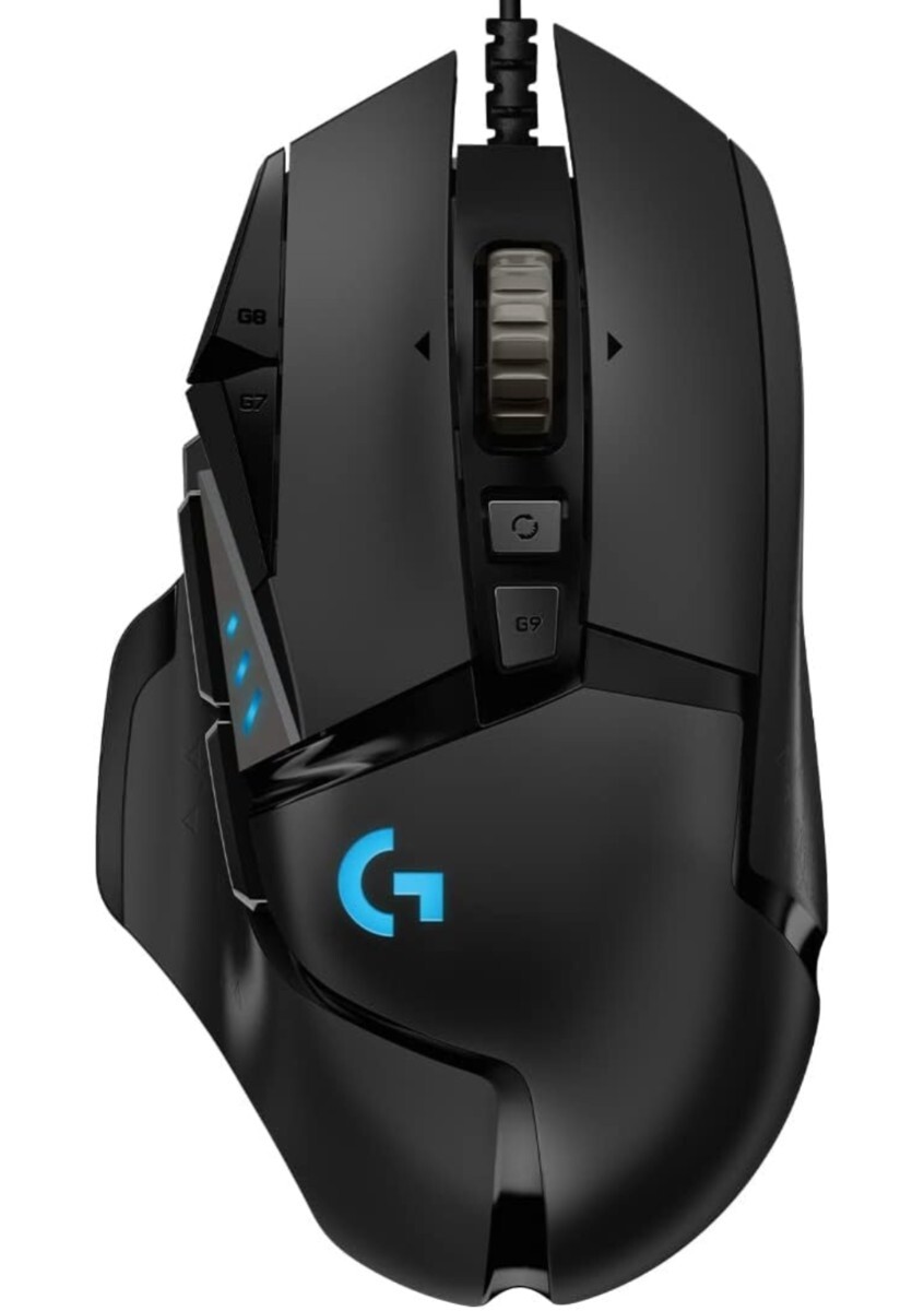 美品 G502 HERO Logicool G ロジクール ゲーミングマウス LIGHTSPEED 有線_画像1