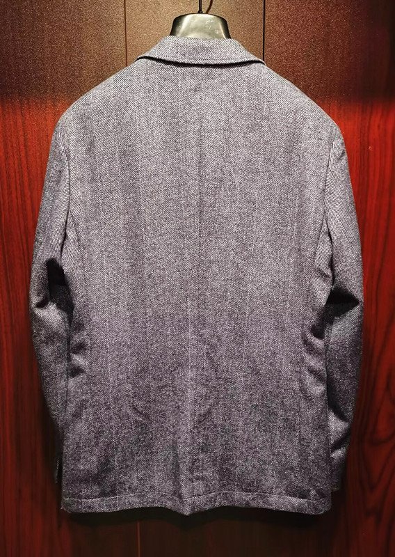 最高峰20万◆イタリア*ローマ発*ROBERT CAVANI/ロベルトカバーニ*最上級・100% virgin wool/千鳥格子*テーラードジャケット・50/XL_画像5