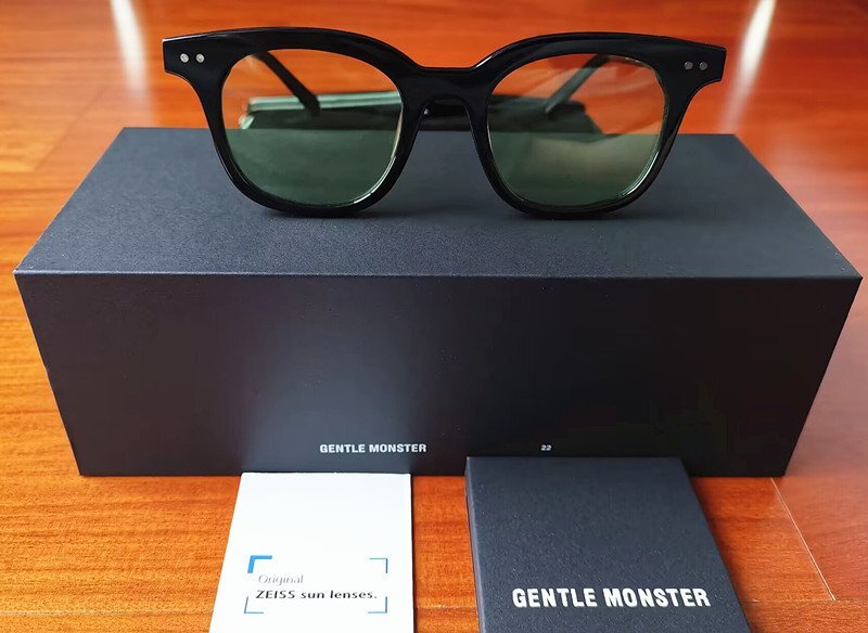 新品未使用※人気モデル*GENTLE MONSTER・ジェントルモンスター south side 登坂広臣 BTS 愛用・サングラス・緑_画像2