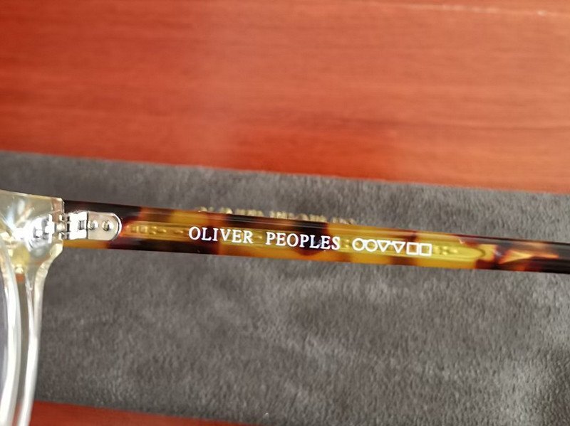 伝説のモデル*イタリア製★「OLIVER PEOPLES/オリバーピープルズ」・GREGORY PECK -OV5186 ボストン・メガネフレーム /鼈甲/クリア眼鏡の画像10