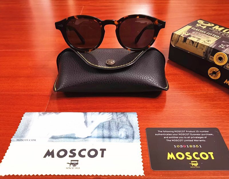 名作モデル☆新品☆ MOSCOT モスコット LEMTOSH レムトッシュ ウェリントン眼鏡 メガネ 鼈甲・サングラス・ジョニーデップ愛用モデル_画像4