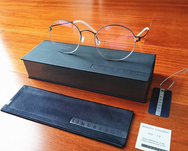 最高峰メガネ※定価7万※デンマーク製*LINDBERG・リンドバーグ MORTEN AIR TITANIUM※医療用チタン使用・セレブ愛用・メガネフレーム/黒_画像4