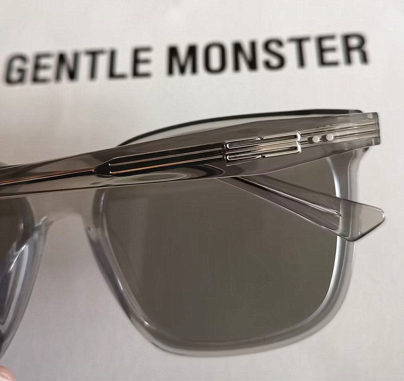  new goods unused * popular model *GENTLE MONSTER*jentoru Monstar Palette. slope wide .BTS favorite * gray * sunglasses 