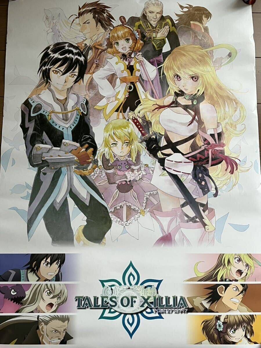 ◆ テイルズオブエクシリア　ポスター　TALES OF XILLIA PS3 プレステ3 B2 いのまたむつみ 藤島康介 2011_画像2