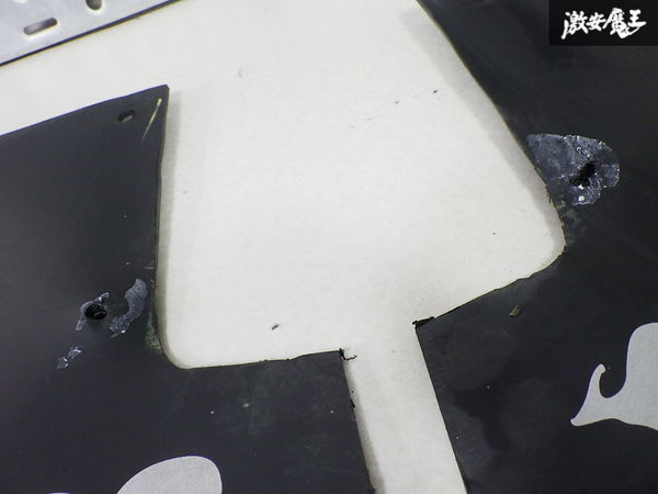 JAOS ジャオス HN22S Kei ワークス にて使用 マッドガード マッド フラップ ガード フラップ 泥除け 1台分 ブラック系 即納_画像6