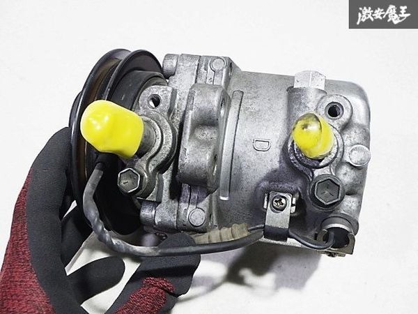 保証付 スズキ 純正 HN22S kei ワークス ケイワークス A/C エアコンコンプレッサー コンプレッサー 単体 95201-58J30 即納の画像6