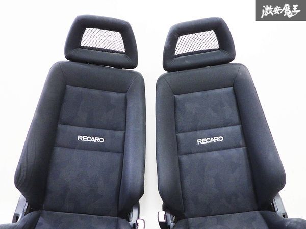 スズキ 純正 RECARO レカロ HN22S Keiワークス フロント シート 左右セット 運転席 助手席 レール付 セミバケ 即納_画像3