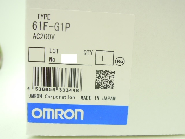 44934★OMRON オムロン 61F-G1P 4個セット★未使用_画像5