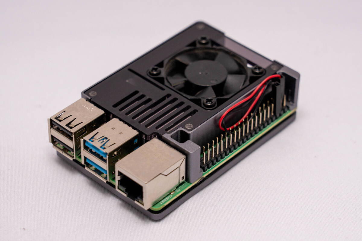 Raspberry Pi 4 Model B Rev 1.2 4GB ケース付き 動作OK_画像1