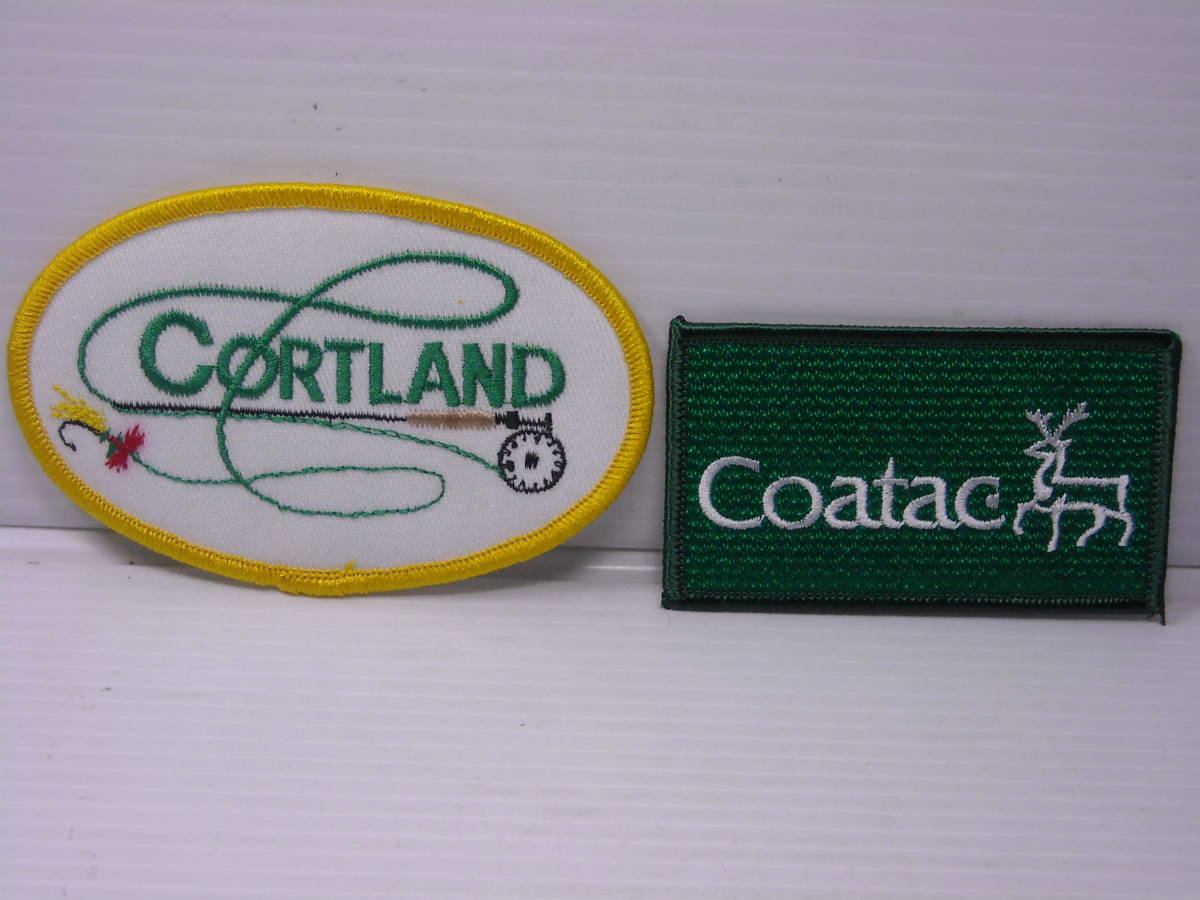 コートランド CORTLAND コータック Coatac  ワッペン  セットの画像1