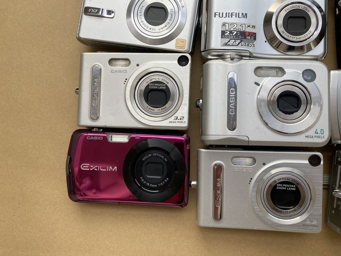 1円からOLYMPUS FUJIFILM NIKON SONY CANON CASIO Panasonic コンパクトデジタルカメラ まとめ売り_画像4