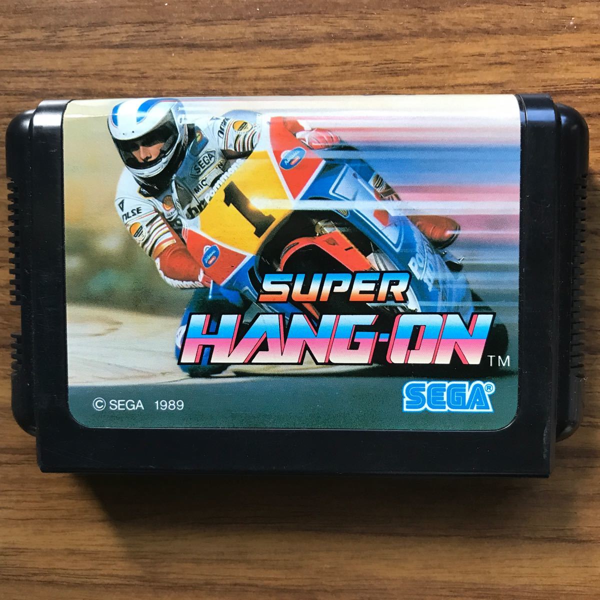 送料無料 メガドライブソフト スーパーハングオンセガ SEGA MD HANG-ON 箱あり取扱説明書ありの画像5