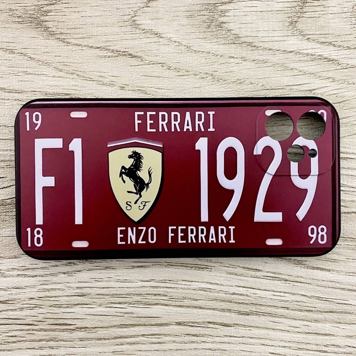 F1 フェラーリ プレート iPhone 12 ケース Ferrari スマホ_画像4