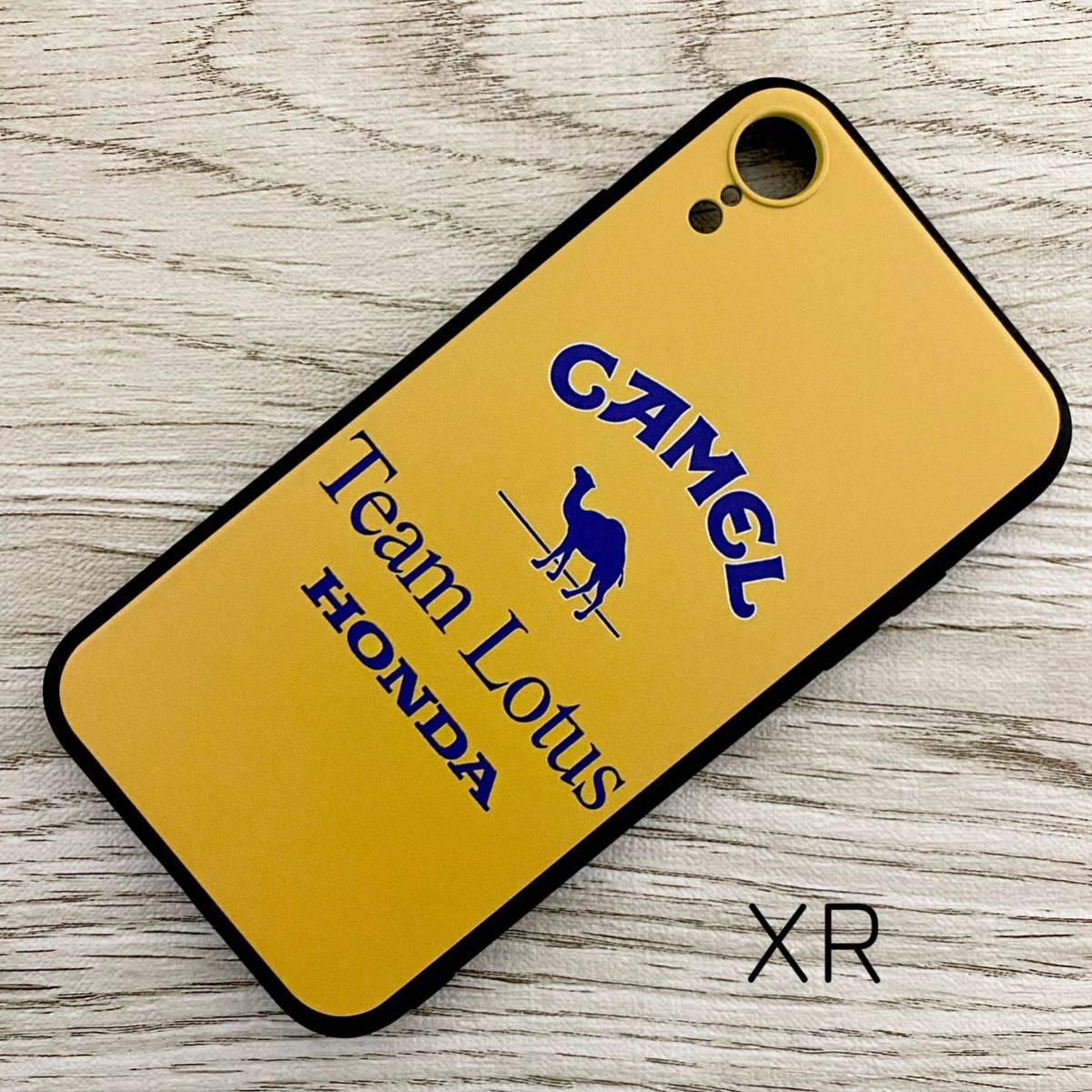  Camel Lotus Honda iPhone XR case F1 i-ll ton * Senna smartphone 