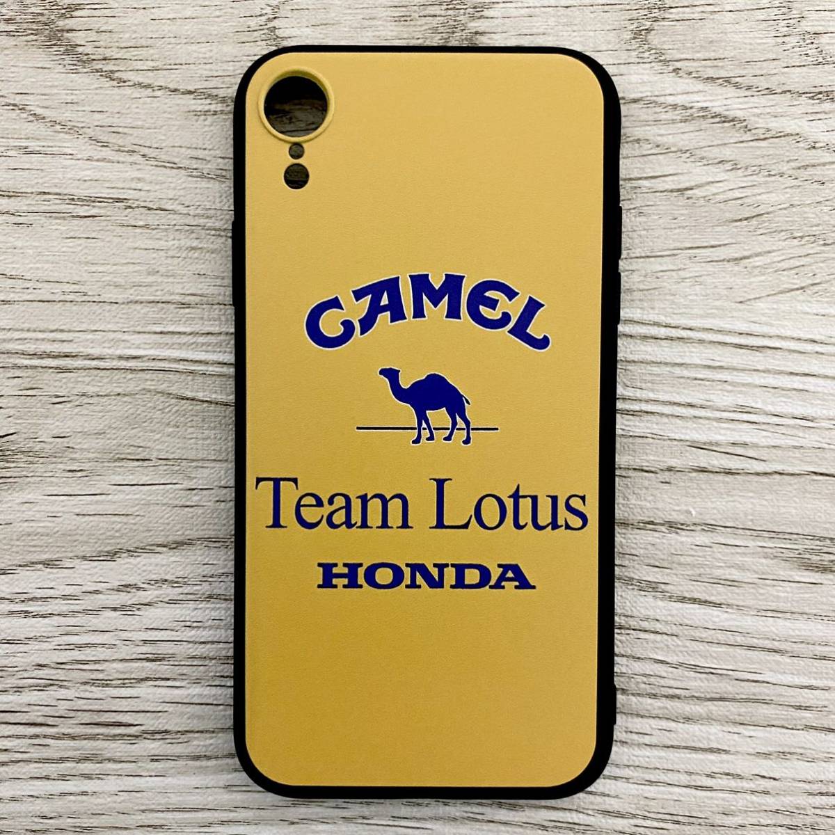  Camel Lotus Honda iPhone XR case F1 i-ll ton * Senna smartphone 