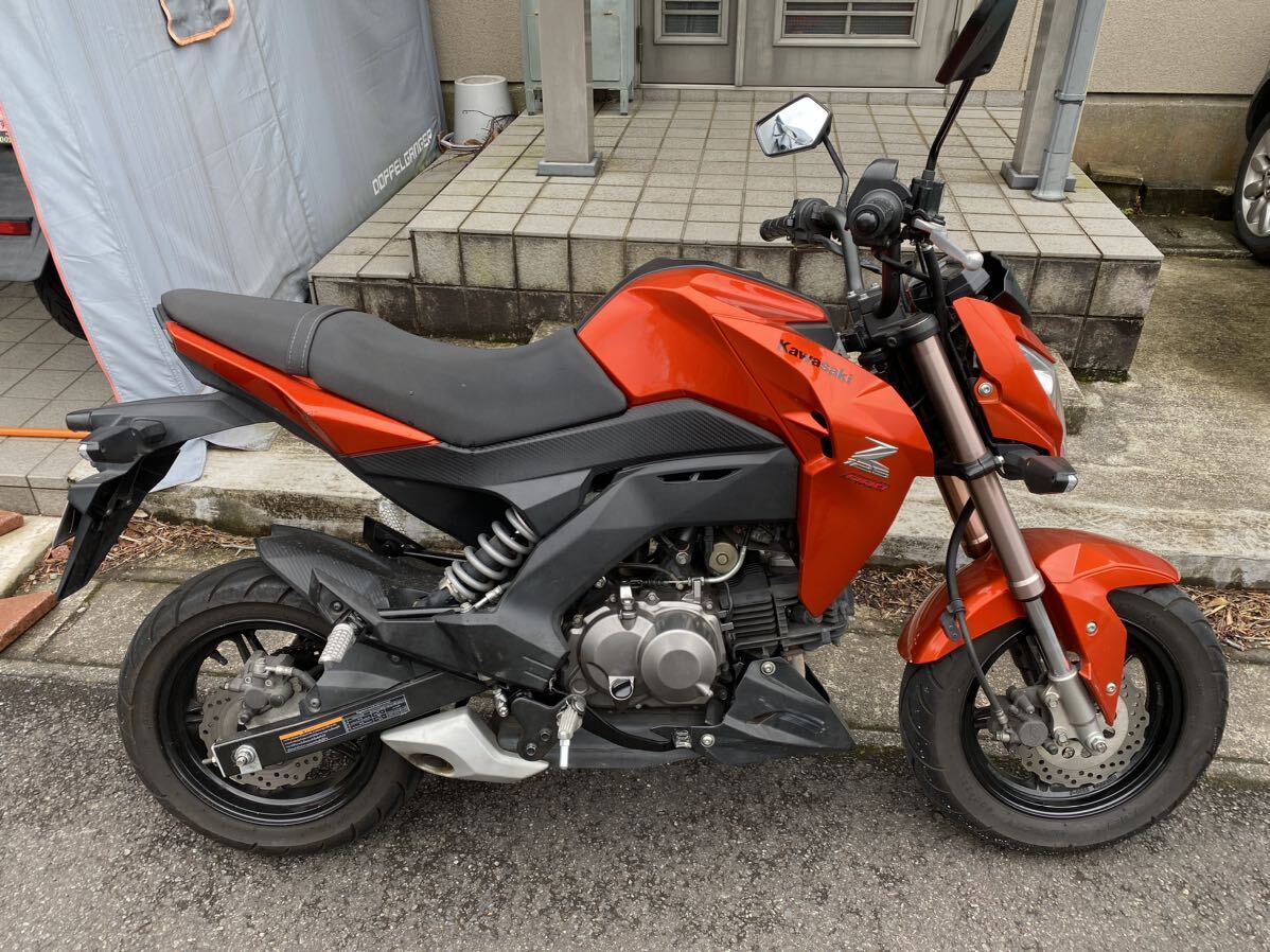 Z125 PRO 自賠責1年 バッテリー・オイル新品  格安出品の画像1