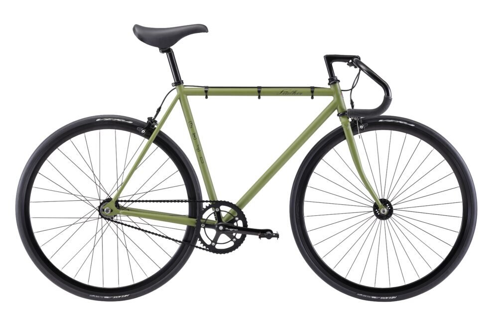  new goods * Fuji FUJI feather FEATHER 2022 year of model Kuromori pist bike M/54 size single Speed 