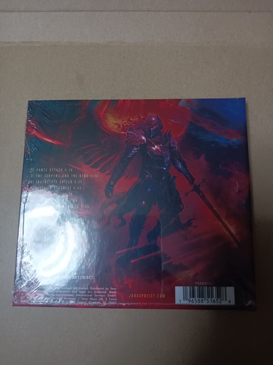 Invincible shield(HardbackDeluxeCD)輸入盤Judas Priest