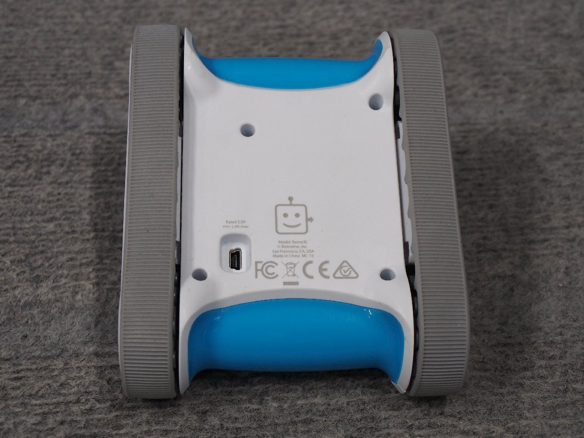 Romotive社 iPhoneロボット 「Romo」プログラミングロボット 動作未確認 現状品 B50418_画像5