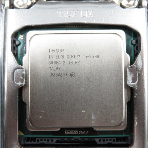 マザーボード / CPUセット (ASUS P8P67 WS REVOLUTION / INTEL Core i5 - 2500T) ジャンク P64757_画像2