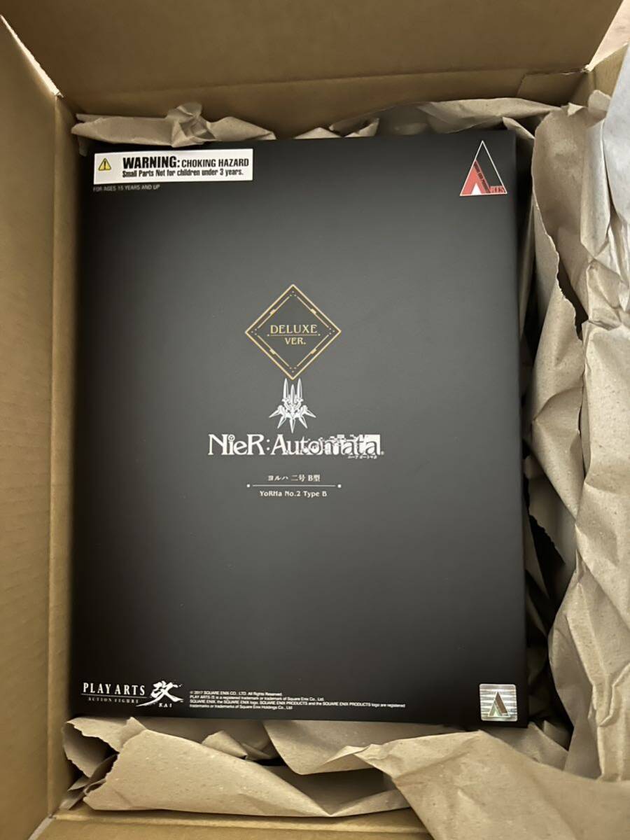 ★PLAY ARTS改 プレイアーツ改 NieR:Automata ニーア：オートマタ ヨルハ二号B型 2B DXver. 未開封品_画像1