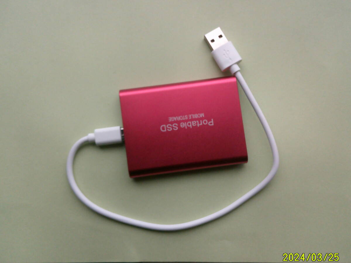 ポータブル SSD 1TB 　正常稼動品　送料当方負担**_画像1