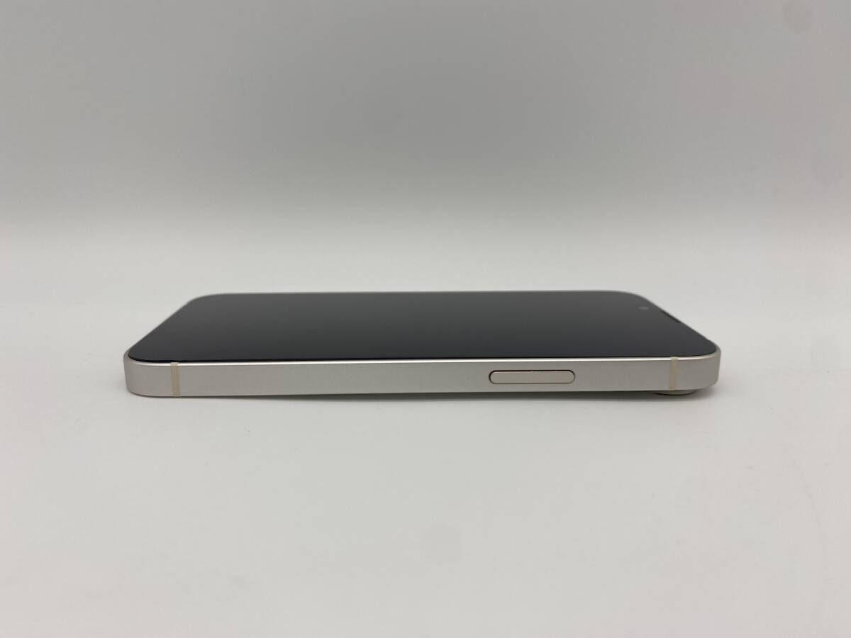 ★美品★iPhone 13mini 128GB スターライト/ストア版シムフリー/新品バッテリー100%/極薄ケース＆保護フィルムプレゼント 13mn-023の画像4