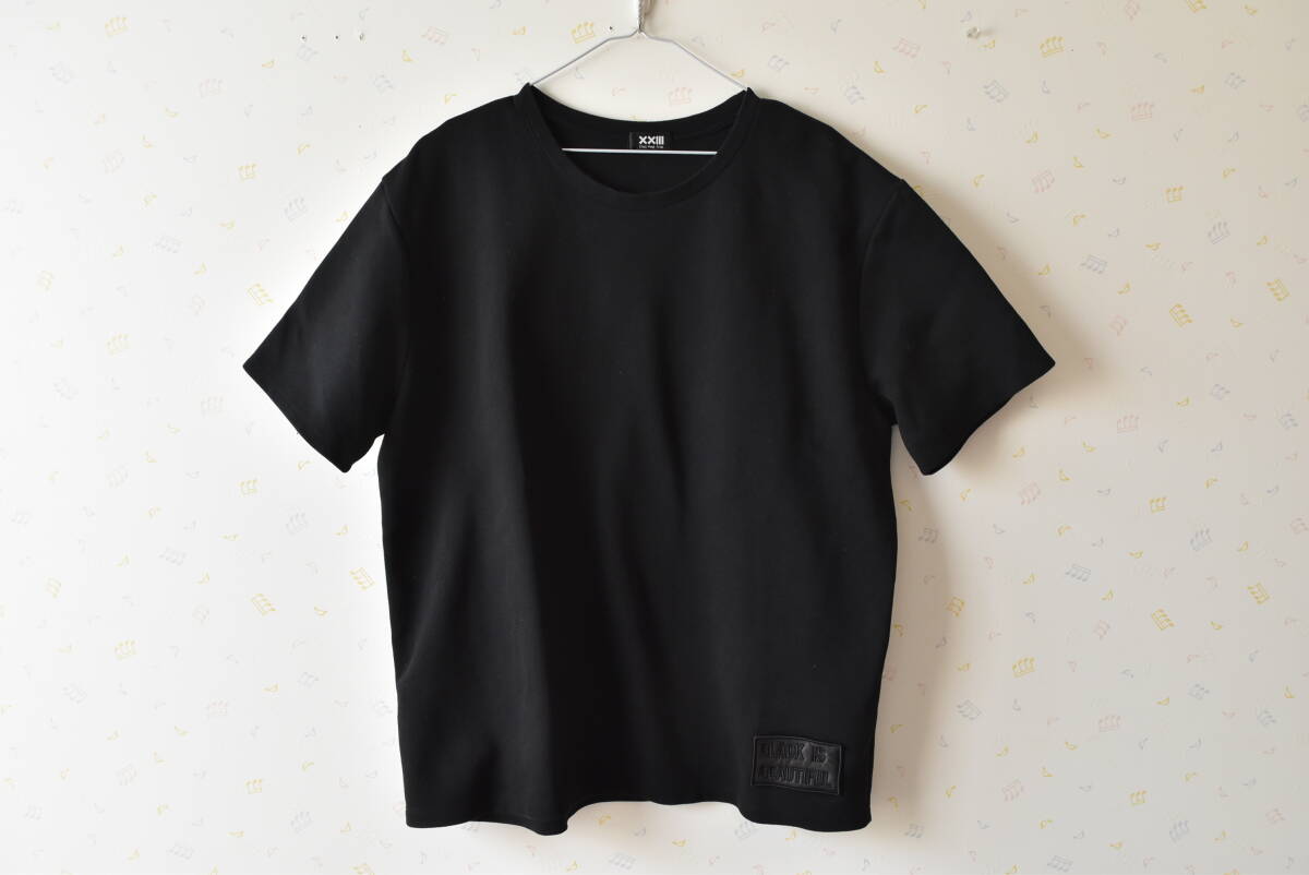 【送料込】XXIII C'est Vingt trois セバントゥア 半袖 Tシャツ XLサイズ メンズ セヴァントゥア BLACK IS BEAUTIFUL