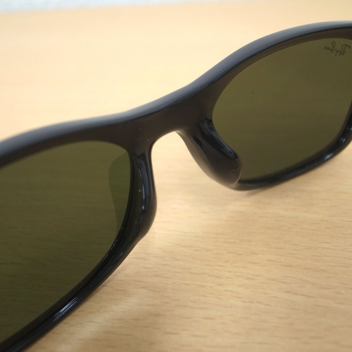 3146T 【本物保証】 Ray-Ban レイバン　サングラス　NEW WAYFARER　RB2132-F　901-L　55□18　140　3N　ブラック　グリーン_画像7