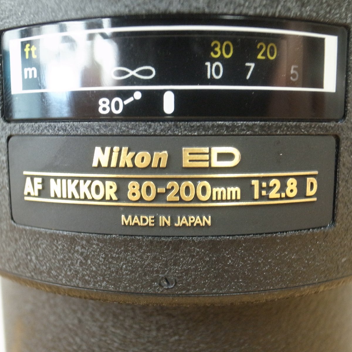 1円～ Nikon ED AF NIKKOR 80-200mm F2.8 D ニコンFマウント 望遠ズームレンズ 動作確認済み_画像4