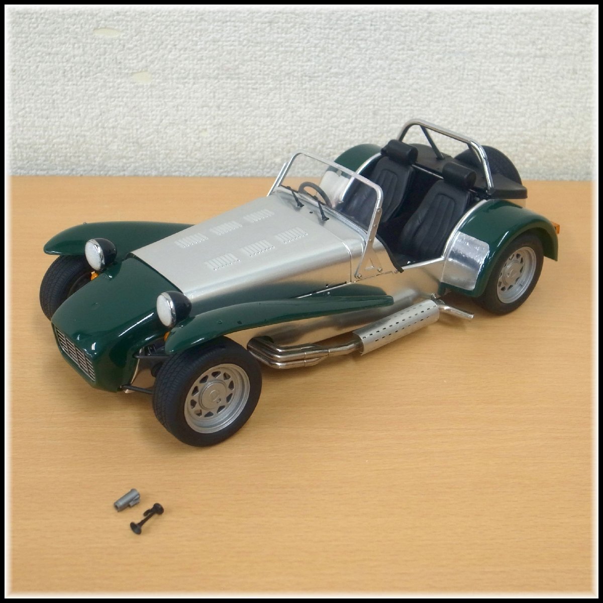 1円～ CATERHAM ケーターハム SUPER SEVEN スーパーセブン プラモデル 組み立て済み ジャンク品の画像1