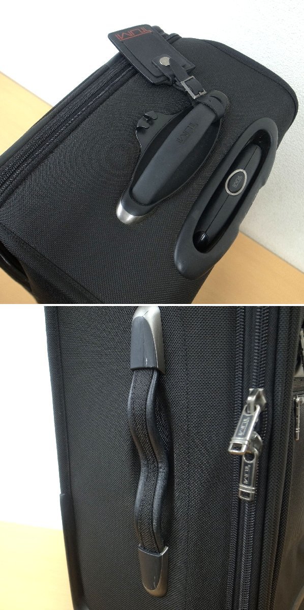 2041T [ genuine article guarantee ] TUMI Tumi suitcase 2 wheel carry bag 22922D4 enhancing function nylon black 