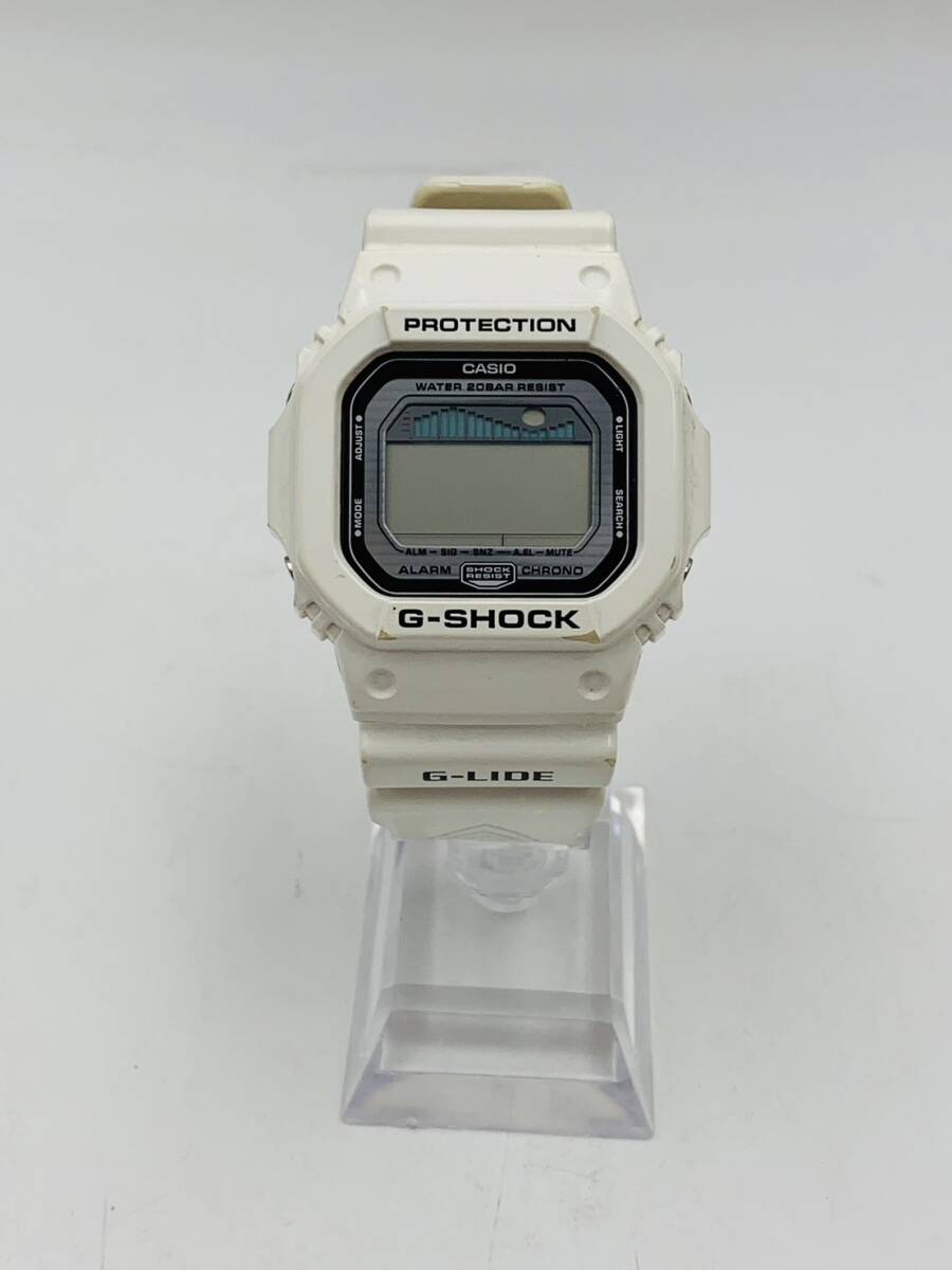CASIO カシオ G-SHOCK Gーショック GLX-5600 クォーツ ホワイト メンズ 腕時計 ※電池切れ_画像1