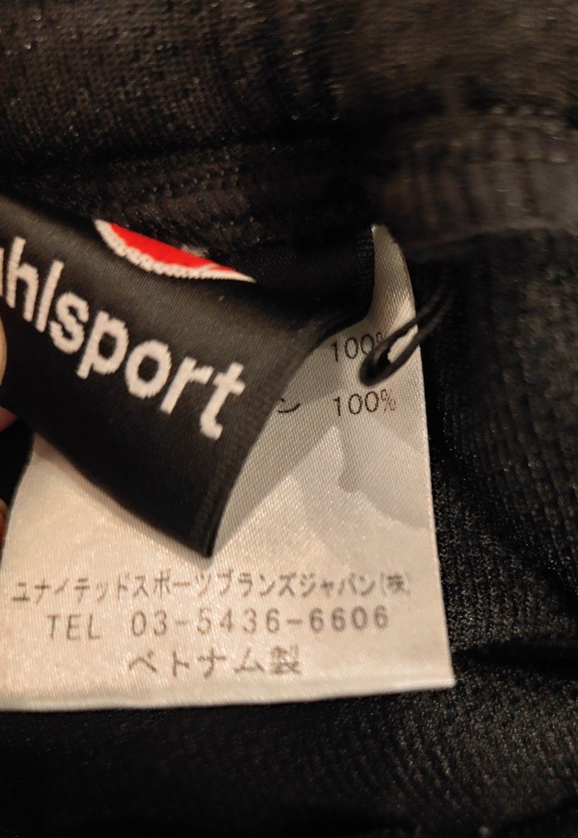 ★Мサイズ★uhlsport ウールシュポルト ゴールキーパーハーフパンツ ブラック