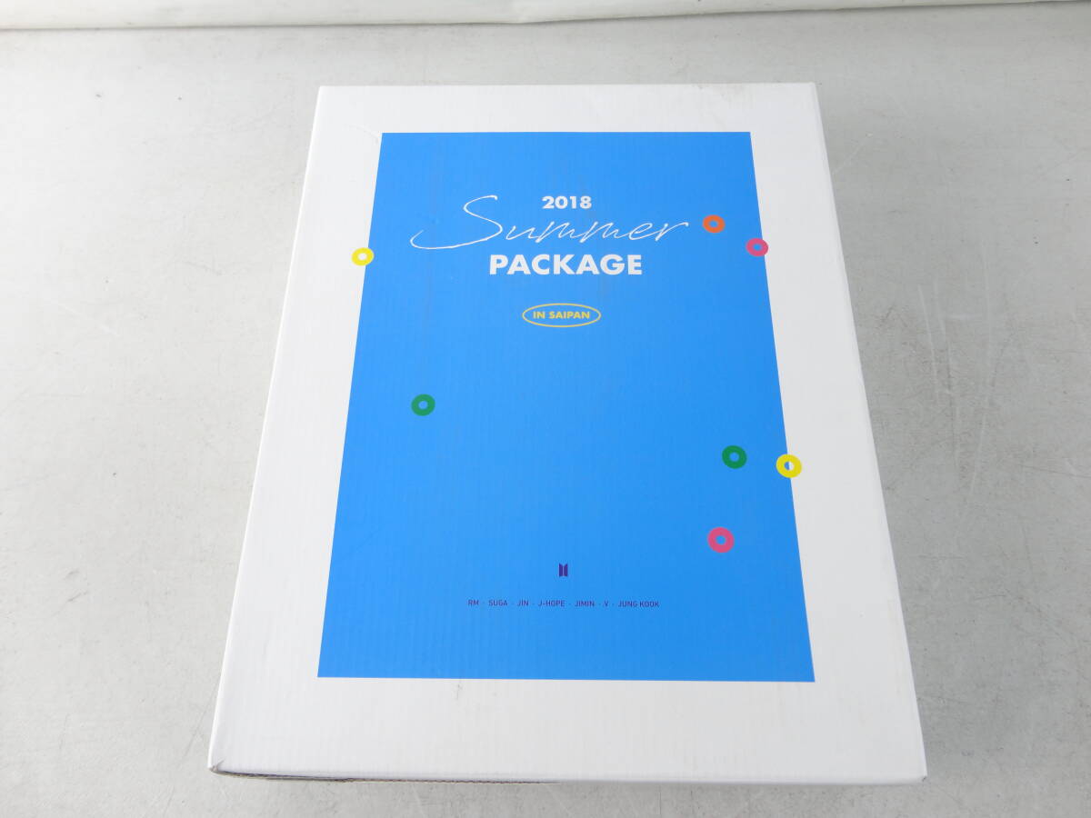 * BT21 * DVD 2018 BTS SUMMER PACKGE VOL.4 UNIVERSAL MUSIC STORE & FC ограниченая версия * не использовался 