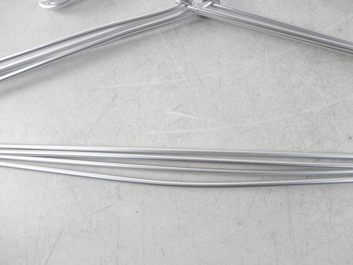 * BT24 * Muji Ryohin aluminium hanger approximately 40cm 34ps.@* secondhand goods 