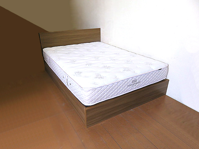 mote Leroux m exhibition goods / current model Japan bed top model [ silky puff ] double bed double size bed 