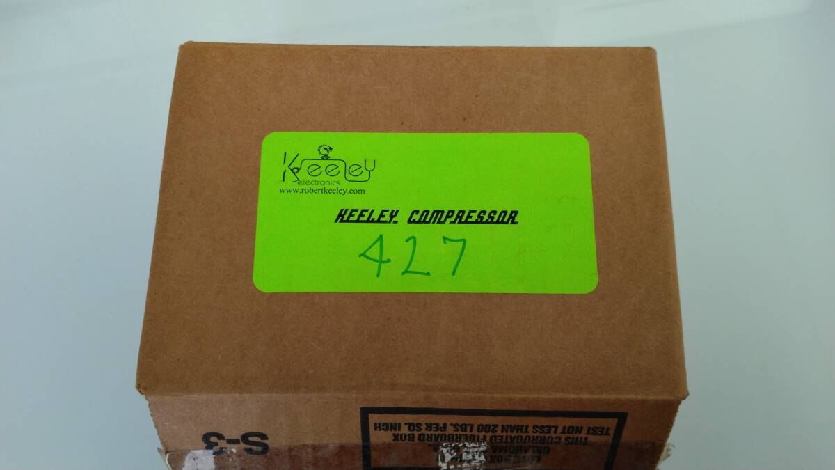 送料込み Keeley Compressor Vintage 2knob キーリー コンプレッサー ヴィンテージ_画像6