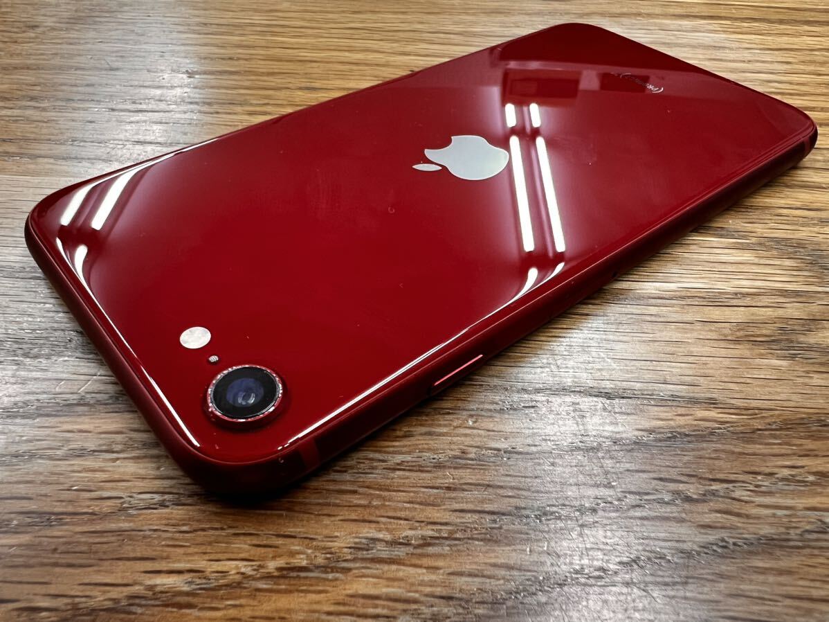 SIMフリー iPhoneSE 64GB (第3世代) (PRODUCT)RED A2782 MMYE3J/A バッテリ88% ★Joshin4390【1円開始・送料無料】Apple レッドの画像9