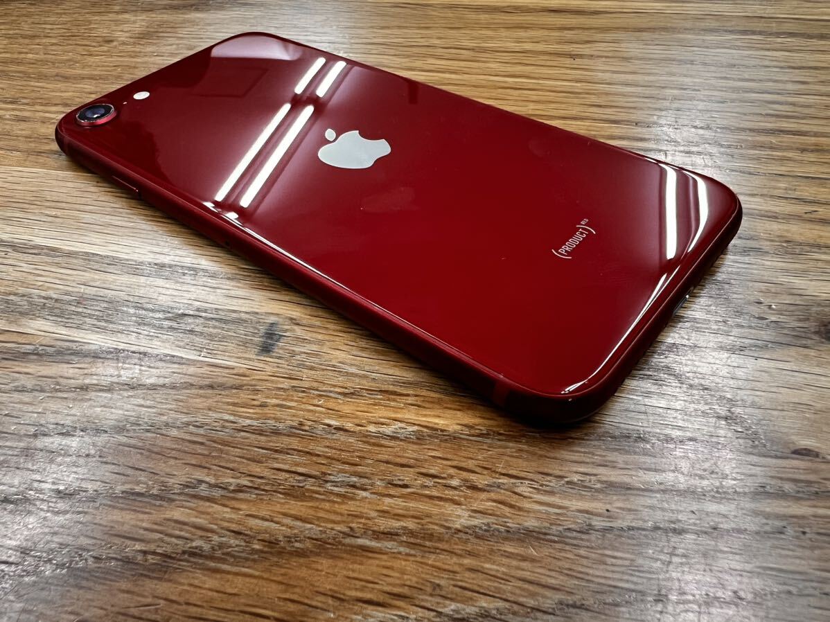 SIMフリー iPhoneSE 64GB (第3世代) (PRODUCT)RED A2782 MMYE3J/A バッテリ88% ★Joshin4390【1円開始・送料無料】Apple レッドの画像8