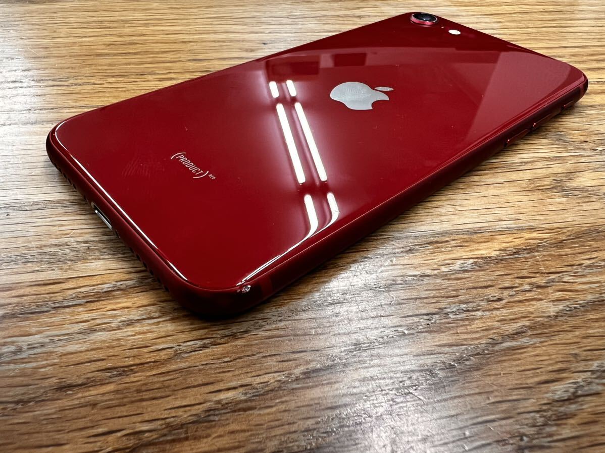 SIMフリー iPhoneSE 64GB (第3世代) (PRODUCT)RED A2782 MMYE3J/A バッテリ88% ★Joshin4390【1円開始・送料無料】Apple レッドの画像7