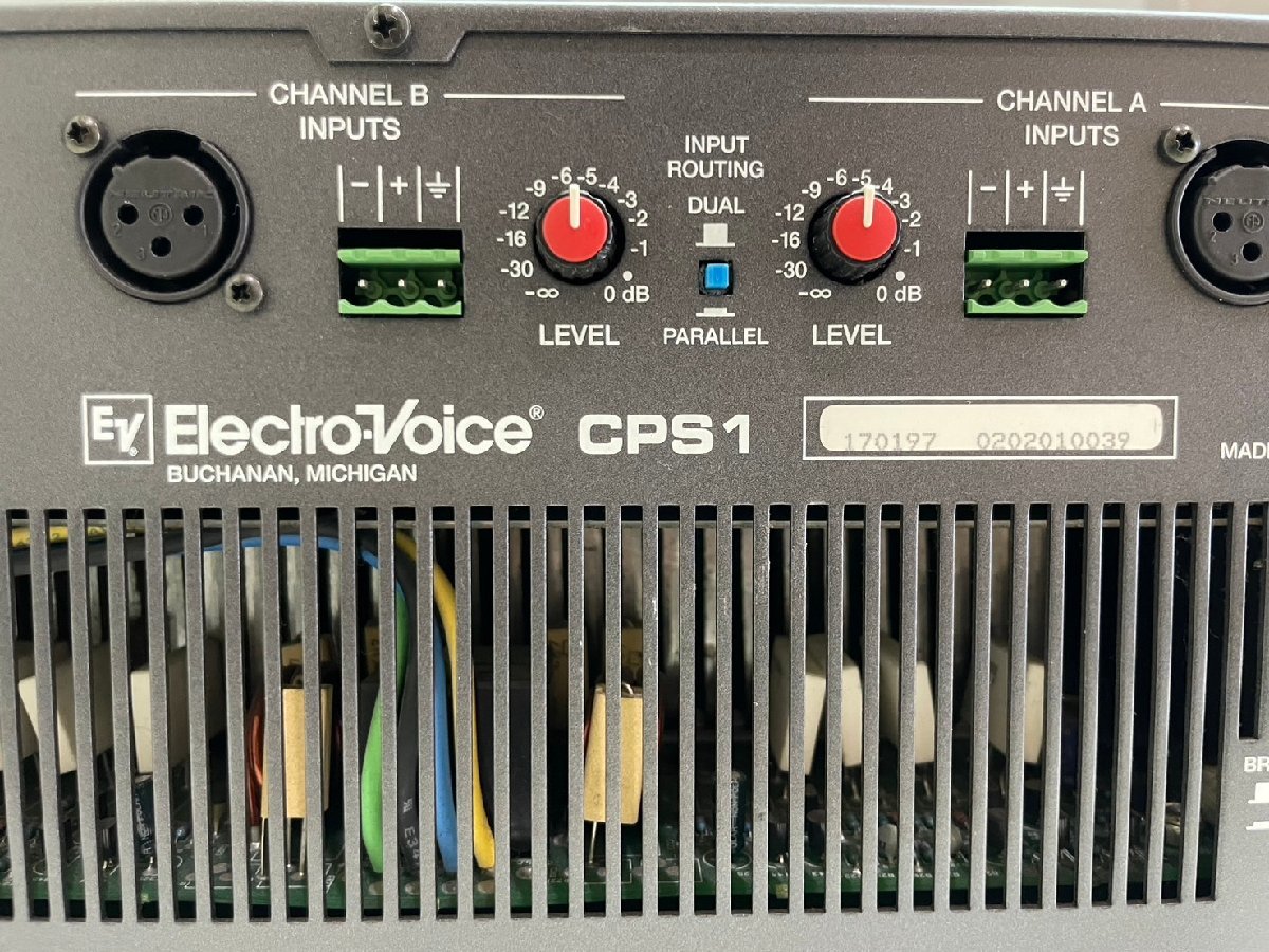 0715　中古品　PA機器　パワーアンプ　EV Electro-Voice　CPS1　エレクトロボイス_画像9