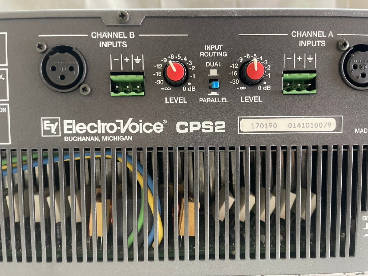 0753　中古品　PA機器　パワーアンプ　EV Electro-Voice　CPS2　エレクトロボイス_画像10