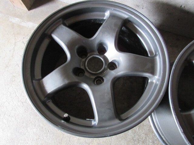 日産 BNR32 スカイライン GT-R GTR 純正 (16x8+30 5H/114,3) (FORGED) 2本set!! ドリ車 サーキット 峠 流用にも!! シルビア 180SX ローレル_画像8